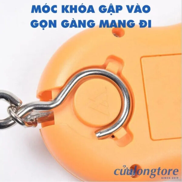 Cân Điện Tử Mini Cầm Tay Bỏ Túi 50kg gia đình nhà bếp đi chợ cân hàng chính xác cân treo móc khóa thông minh chính hãng