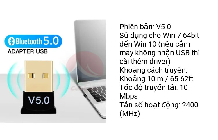 usb không dây bluetooth 5.3