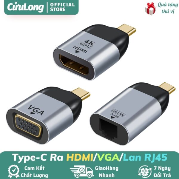 đầu chuyển đổi type c sang hdmi