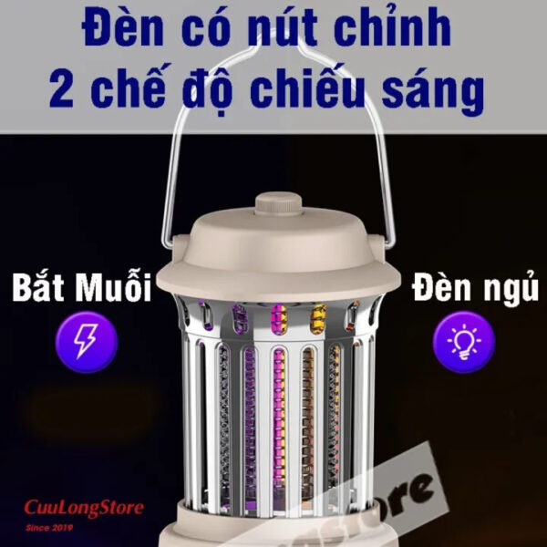 đèn bắt muỗi thông minh