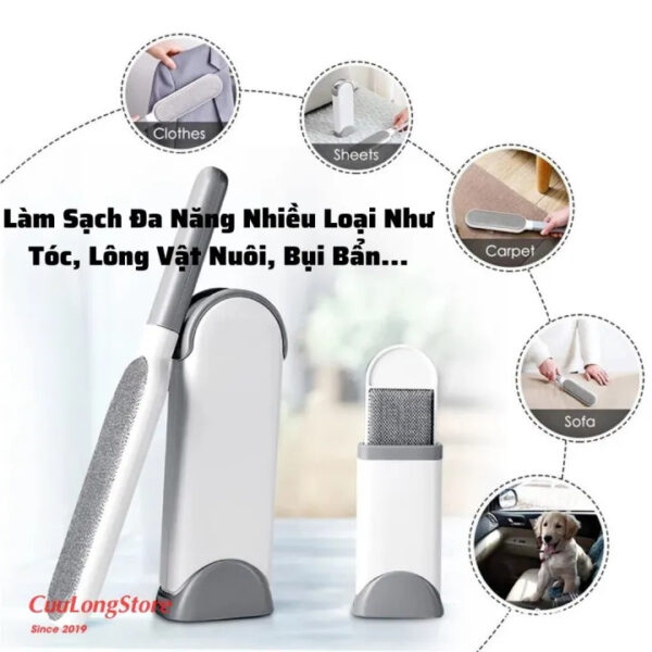 dụng cụ làm sạch lông chó mèo