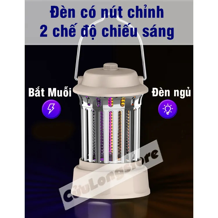 đèn bắt muỗi thông minh