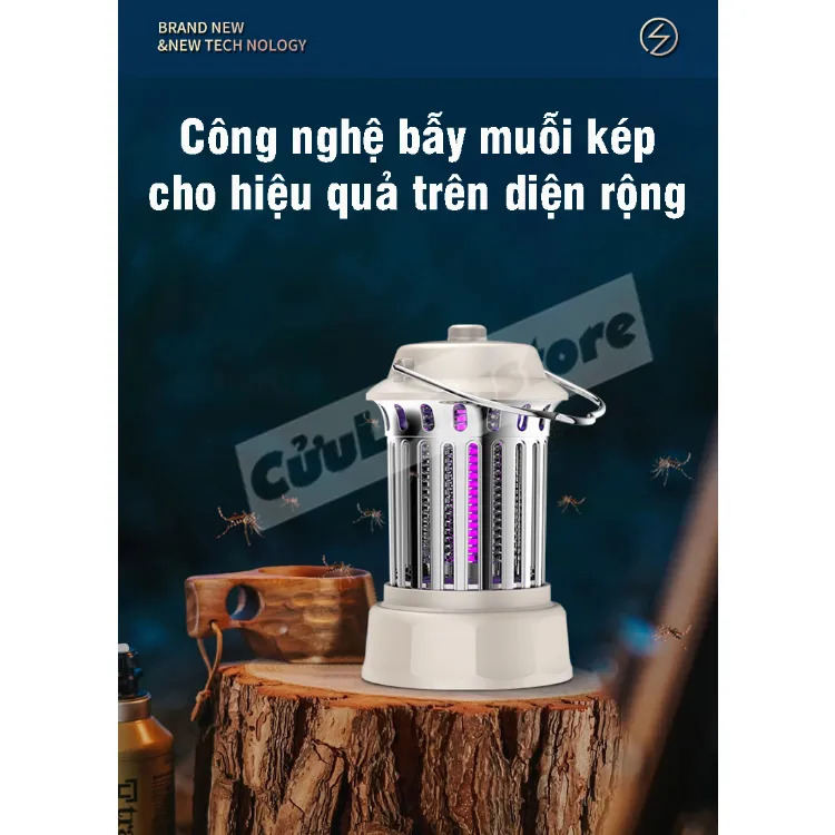 đèn bắt muỗi thông minh