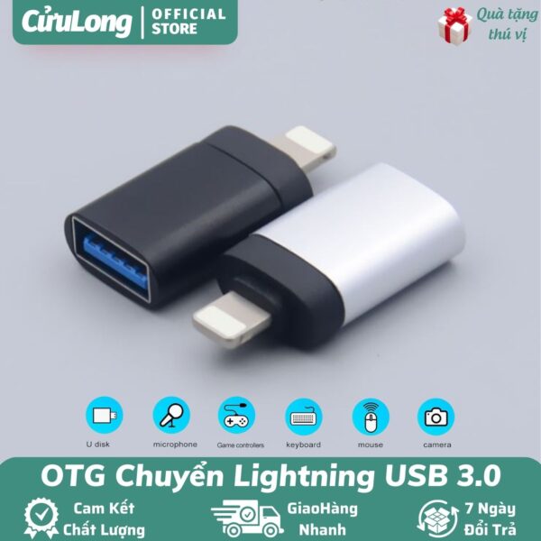 otg đầu chuyển đổi lightning