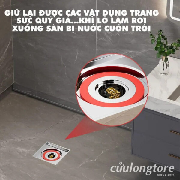 Phễu Thoát Sàn Ngăn Mùi Hôi