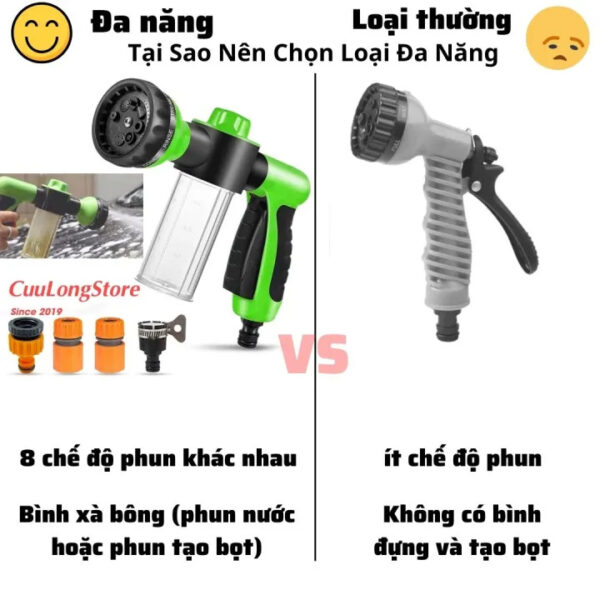 vòi xịt rửa xe