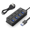 4 USB + Dây USB 5V