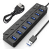 7 USB + Dây USB 5V